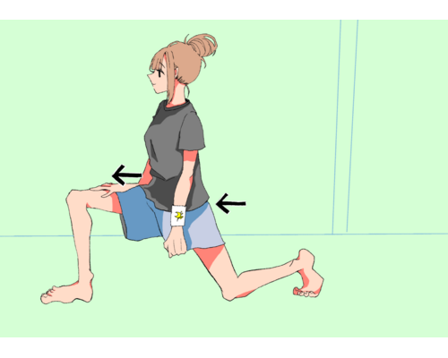 腸腰筋　ストレッチ