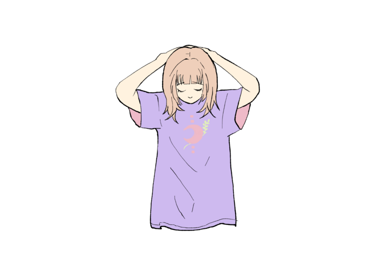 頚部　ストレッチ
